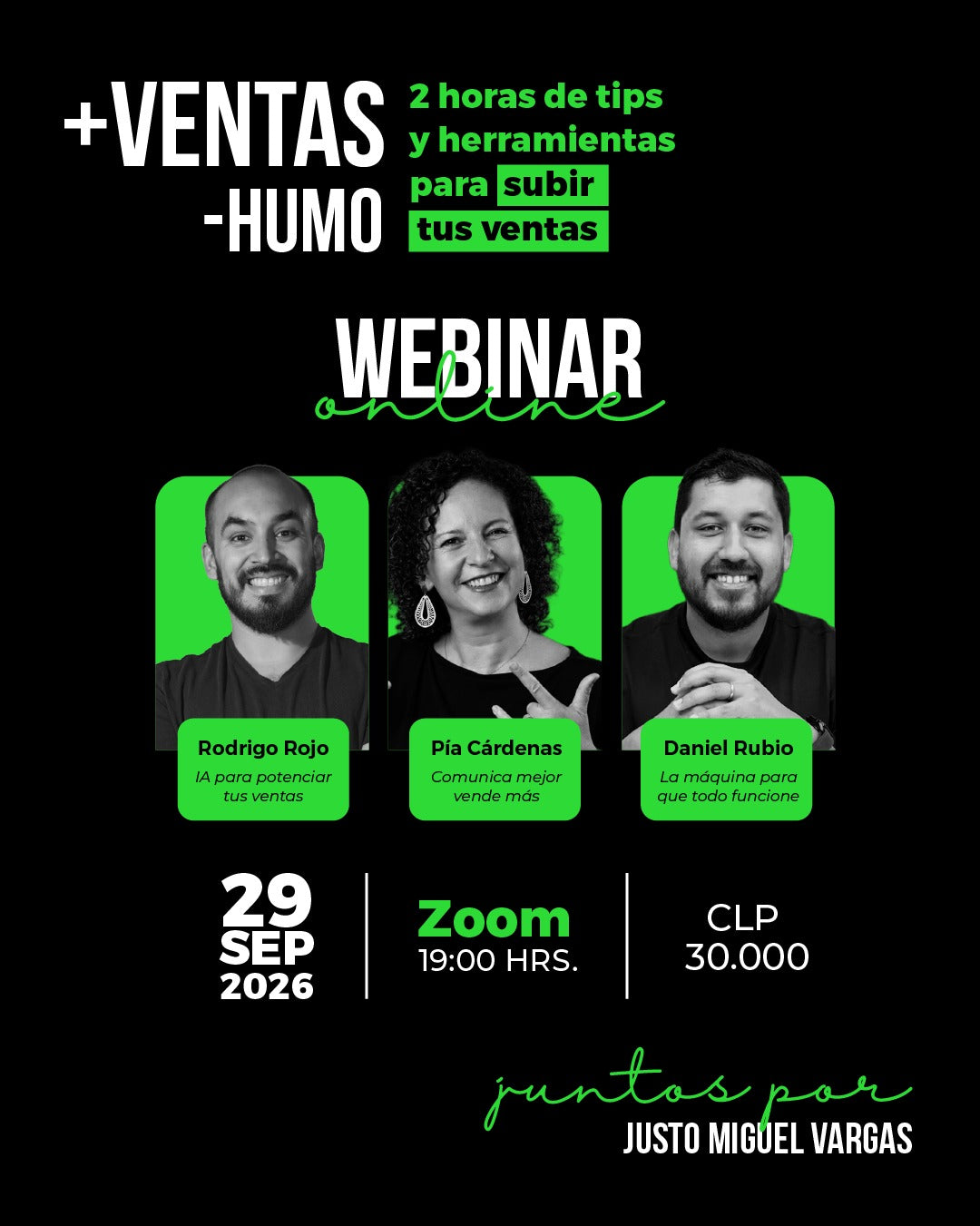 Más Ventas, Menos Humo
